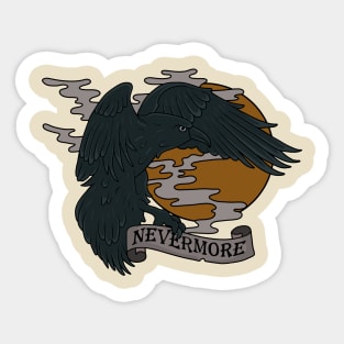 Edgar Allan Poe - The Raven Sticker